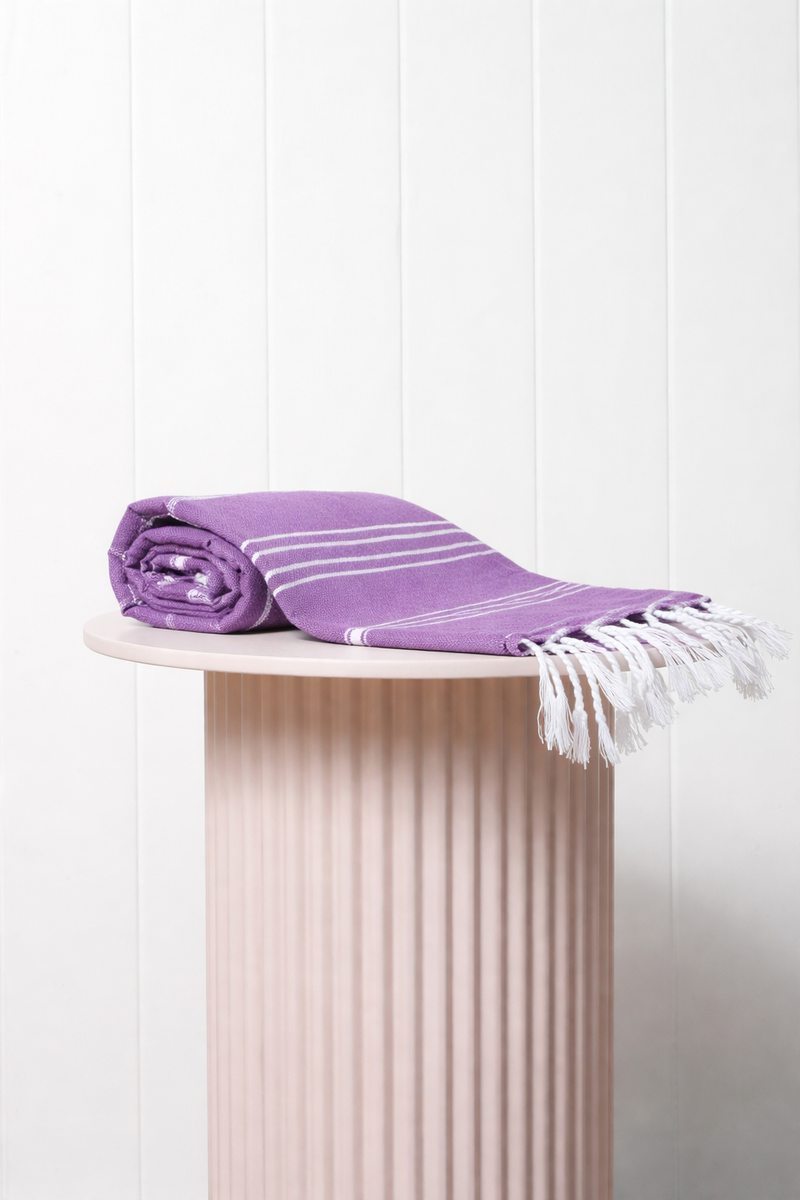 Turkish Peshtemal Beach Towel – 100% Turkish Cotton Quick Dry ...
