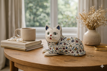 Turkish Ceramic Cat Decor | Handmade Gift Australia – Istanbul Grand ...
