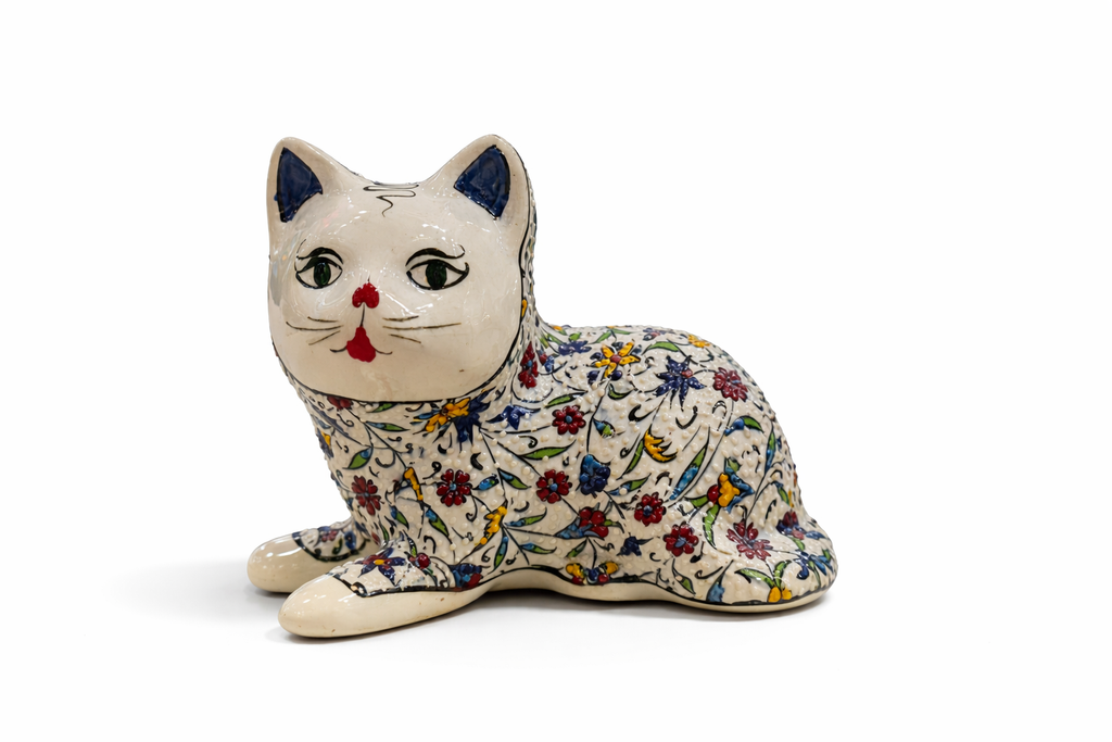 Turkish Ceramic Cat Decor | Handmade Gift Australia – Istanbul Grand ...